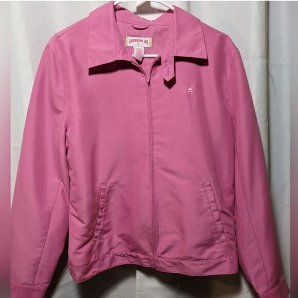 Caribbean Joe Golf & Leisure Pink Jacket Size Large